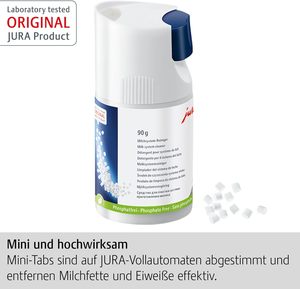 Nettoyant pour système à lait JURA Original Mini Tabs 90 g (24158) - Product Image 2