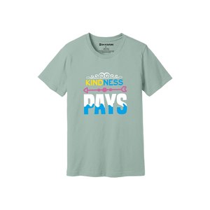 Kindness Themes Print 100% algodón Casual camiseta de mujer 160-180 Heavy GSM 12 colores Diseño personalizable Colocación - Product Image 4
