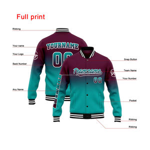 Veste universitaire personnalisée pour événement Giveaway col montant avec broderie sur le devant décoration MCACVJ-144 marchandise promotionnelle - Product Image 4