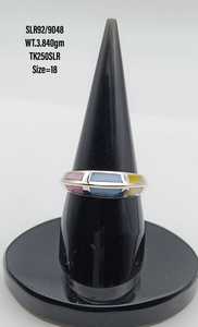 Vente Iroc bijoux serpillière en argent sterling 925, bagues en pierre précieuse, incrustation de perles, bagues en forme d'éléphant - Product Image 6