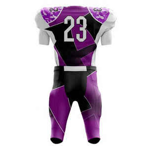 Haute Qualité Football Américain Formation Porter Respirant Jersey Shorts Uniforme pour Collège Équipes Fans De Football Plus La Taille - Product Image 3