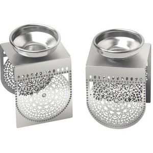 Bougeoirs en laiton gravés étoiles pots de photophore dorés décoratifs support de bougie coloré décoration de maison festive bougeoir de luxe - Product Image 4