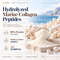 Poudre de peptides de collagène marin hydrolysé 90% – Ingrédient en vrac de protéines de collagène de poisson pour la beauté et la nutrition de la peau