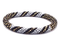 Bracelets en crochet tissés à la main de qualité supérieure, mode décontractée, perles en verre, fil de coton, styles tendance personnalisés, unisexe