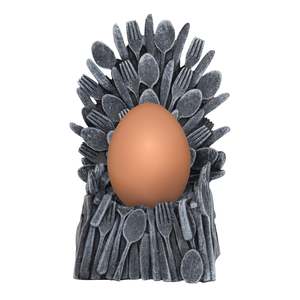 Figurine d'œuf en résine Egg of Thrones, ornements animaux peints pour la décoration intérieure, pour Noël et Halloween - Product Image 2