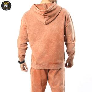 Chándales de lavado ácido para hombre, diseño personalizado, estilo Hip Hop, chándales de lavado ácido, manga completa ODM - Product Image 6