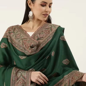 Châle en laine de cachemire de style vintage pour femmes de haute qualité personnalisées différentes tailles disponibles-pour le département des musulmans - Product Image 1