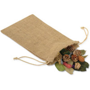 Sacs de pochette en toile de Jute lourde de couleur blanche noeud de corde pour multi-usage de qualité supérieure écologique réutilisable 100% sacs confortables - Product Image 5