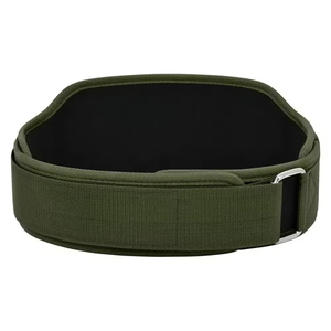 เข็มขัดยกน้ำหนักนีโอพรีนแบบคาดเอวสำหรับทุกเพศเข็มขัดออกกำลังกายหัวเข็มขัดนิ่ม - Product Image 3