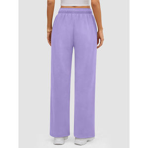 Nouveau bon design professionnel personnalisé jambe droite femmes pantalons de survêtement cordon taille surdimensionné rayé pantalon pour les femmes - Product Image 2