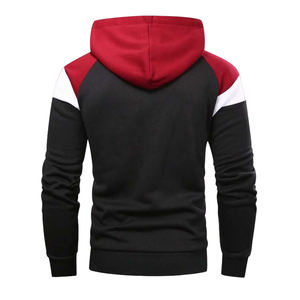 Latest Design Hot Sale Men's Hoodie Sweatshirts Custom Manufacturer Winter Zipper Zip Up Tops Pullover Fleece Hooded Men Hoodies - Product Image 3