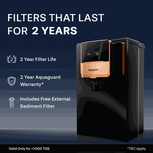 Purificateur d'eau intelligent Aquaguard Enrich Ritz Pro 2X RO + UV en acier inoxydable avec IoT - Product Image 6