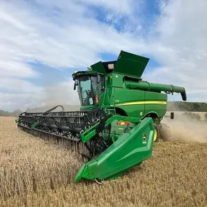 Dünya 102hp 4lz-6.0p buğday pirinç biçerdöver satılık dünya hasat makinesi 102 Hp 2200 çalışma genişliği 1 satır 2700rpm 130l