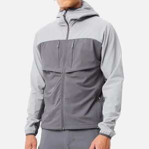 Nouveauté Survêtement coupe-vent grande taille Deux pièces Fermeture éclair Coton OEM Personnalisé Homme Léger Imprimé personnalisé - Product Image 4