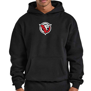 High Quality 100% Cotton Fleece <b>Pullover</b> <b>Men</b> Hoodies Streetwear Tracksuits Heavyweight Puff Printing Pocket Regular Fit Casual - Product Image 1