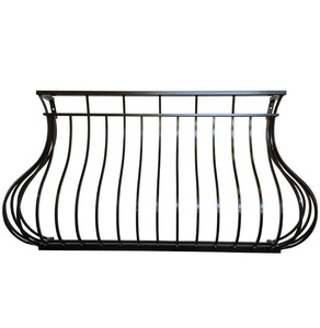 Écran de cheminée classique en fil de fer décoratif, accessoires de cheminée, finition noire, écran de cheminée simple, panneau solide - Product Image 4