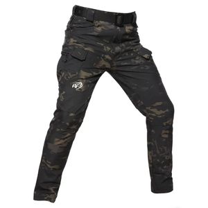 Uniforme tactique de Camouflage noir hiver chaud polaire doublé veste zippée et pantalon multi-poches équipement tactique extérieur sur mesure - Product Image 5