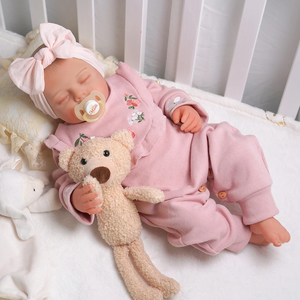 Poupées Reborn en Gros Babeside – Poupée Bébé Reborn Endormie de 20 Pouces, Fille Lucy, Réaliste, Compagnon d'Émotion et de Confort - Product Image 2