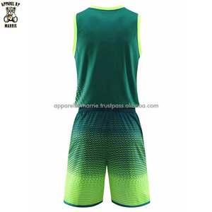Vêtements de sport en tissu à séchage rapide, uniforme de basket-ball personnalisé, design respirant, créez votre propre uniforme de basket-ball - Product Image 2