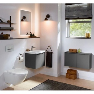 Couvre-siège WC VB Subway 3.0 8M42S1 374x438x42mm ovale blanc alpin pour toilettes - Product Image 3