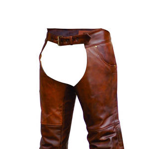 Waterproof Breathable <b>Motorcycle</b> Leather Chaps Unique Design Own Your <b>Cheap</b> Price Best Quality Motorbike Chaps - Product Image 5