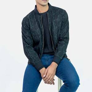 Chaquetas Hombre Cortavientos de invierno Chaqueta de bombardero de nailon Venta al por mayor Hombres Soporte liso Casual Otra tela tejida Adultos Chaquetas de hombre - Product Image 3