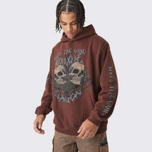 Sweatshirts d'hiver unisexes de haute qualité respirants avec logo brodé personnalisé pour hommes-Vente en gros de sweats à capuche vierges - Product Image 1