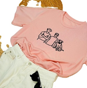 T-shirt homme personnalisé d'été, imprimé vintage noir, 100 % coton, coupe ample et oversize - Product Image 4