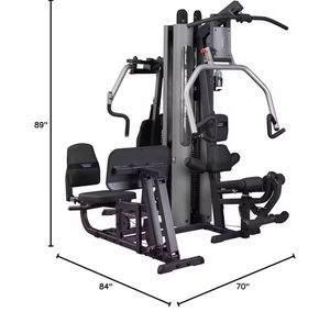 Neuf, original d'usine, structure en acier massif, dimensions 90"L x 73"W x 84"H, haute qualité - salle de sport à domicile - prêt à être expédié - Product Image 2