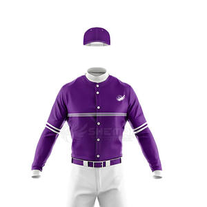 Venta al por mayor de uniformes de béisbol transpirables de nuevo diseño de alta calidad uniforme de béisbol de secado rápido para la venta - Product Image 5