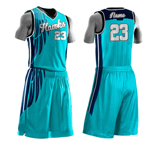 Dernier design, uniforme de basketball unisexe pour adultes, services OEM, impression par sublimation personnalisée, respirant, grande taille - Product Image 1