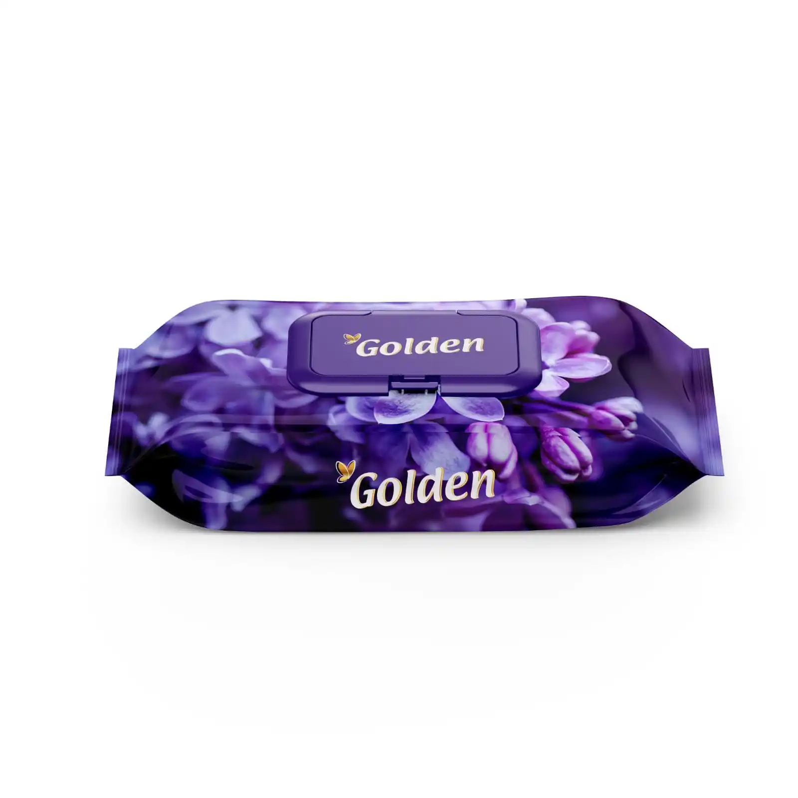 Toallitas húmedas doradas Violetas de calidad superior 120 Producto al por mayor: Las toallitas húmedas más preferidas 120 piezas tienen un olor maravilloso