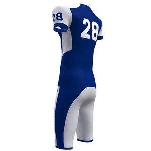 New <b>Best</b> Adult <b>Men</b> Sportswear American Football Uniform Set Customizable Anti-Bacterial Spandex/Cotton Wholesale Rate Wear - Product Image 3