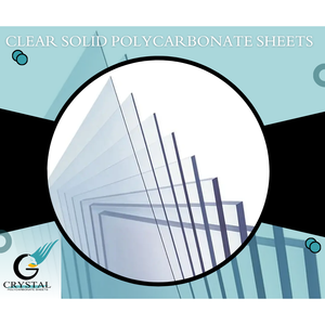 Le polycarbonate solide clair couvre l'éclairage d'impression de thermoformage de coupe de gravure de 8mm - Product Image 6