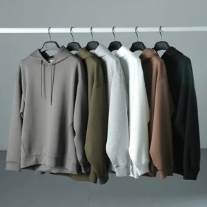 Sudaderas con Capucha Extra Grandes de 300 Gsm, Fabricación Personalizada, Resistentes al Viento, para Invierno, con Logotipo Personalizado, Sudaderas de Algodón Lisas para Hombre - Product Image 6
