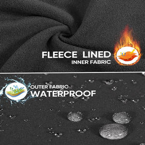 Pantalon de ski brodé sur mesure pour hommes Pantalon de neige imperméable et coupe-vent pour l'hiver avec options de conception de marque privée - Product Image 3