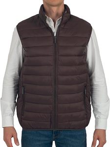Venta Directa de Fábrica, Chaleco Acolchado con Cierre y Cuello en V, Personalizable, Transpirable, de Alta Calidad, para Hombre, Invierno, Casual - Product Image 5