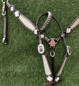 Cabezal occidental y coraza con hebilla de metal sólido con OEM y ODM Bienvenido juego de tachuelas de cabeza occidental al precio más bajo - Product Image 4