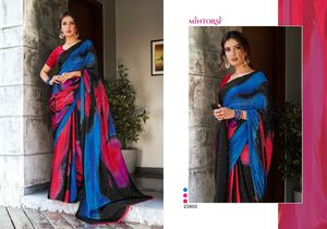 Vestido de seda satinada con estampado a mano para mujer, diseño de seda satinada, calidad prémium, exclusivo, 2022 - Product Image 4