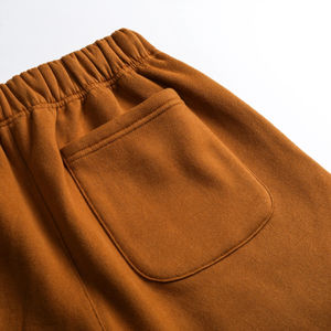 Pantalones cortos de verano para hombre, pantalones cortos transpirables con cordón de algodón de felpa francesa, pantalones cortos deportivos con estampado sólido para hombre - Product Image 6