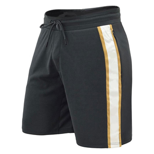 Shorts de course pour hommes en coton/polyester à taille haute élastique, séchage rapide, pour entraînement, gym, fitness, sport, vente en gros, service OEM - Product Image 2