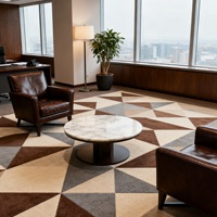 Rouleau de moquette Axminster commercial pour hôtels, bureaux et couloirs