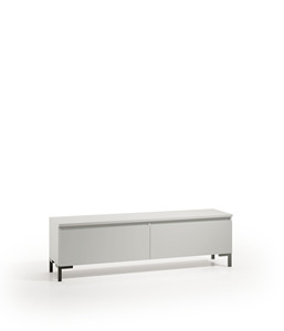 ตู้วางทีวีห้องนั่งเล่นสไตล์โมเดิร์น วัสดุไม้ปาร์ติเคิลบอร์ด ช่องเก็บของกว้างขวาง พร้อมบานประตูแบบพับลงได้ ผลิตในอิตาลี - Product Image 1