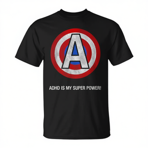 T-shirt super motivant sur le THDA pour la sensibilisation et l'estime de soi - Product Image 2