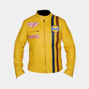 แจ็คเก็ตหนังชายสตีฟแมคควีน - Product Image 3