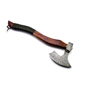 Wholesale Customized Industrial High Quality OEM ODM Service New Design Handmade Damascus Steel <b>Axe</b> Best Price <b>Wood</b> Handle - Product Image 1