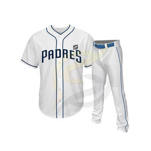 Uniforme de béisbol con logotipo personalizado para hombre, uniforme de béisbol con diseño personalizado en diferentes colores - Product Image 3