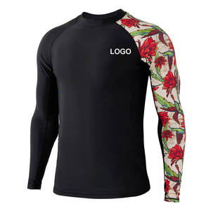 Nouveauté Chemise de compression Rash Guard à manches longues pour hommes vêtements de course élégants OEM - Product Image 6