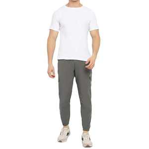 Vente chaude de haute qualité Anti-rides plaine teint homme pantalon Slim Fit Jogging pantalon pour hommes et femmes avec plusieurs poches - Product Image 2