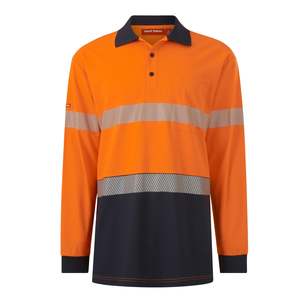 เสื้อยืดโปโลลายคนงานแห้งเร็วโลโก้ตามสั่ง - Product Image 3